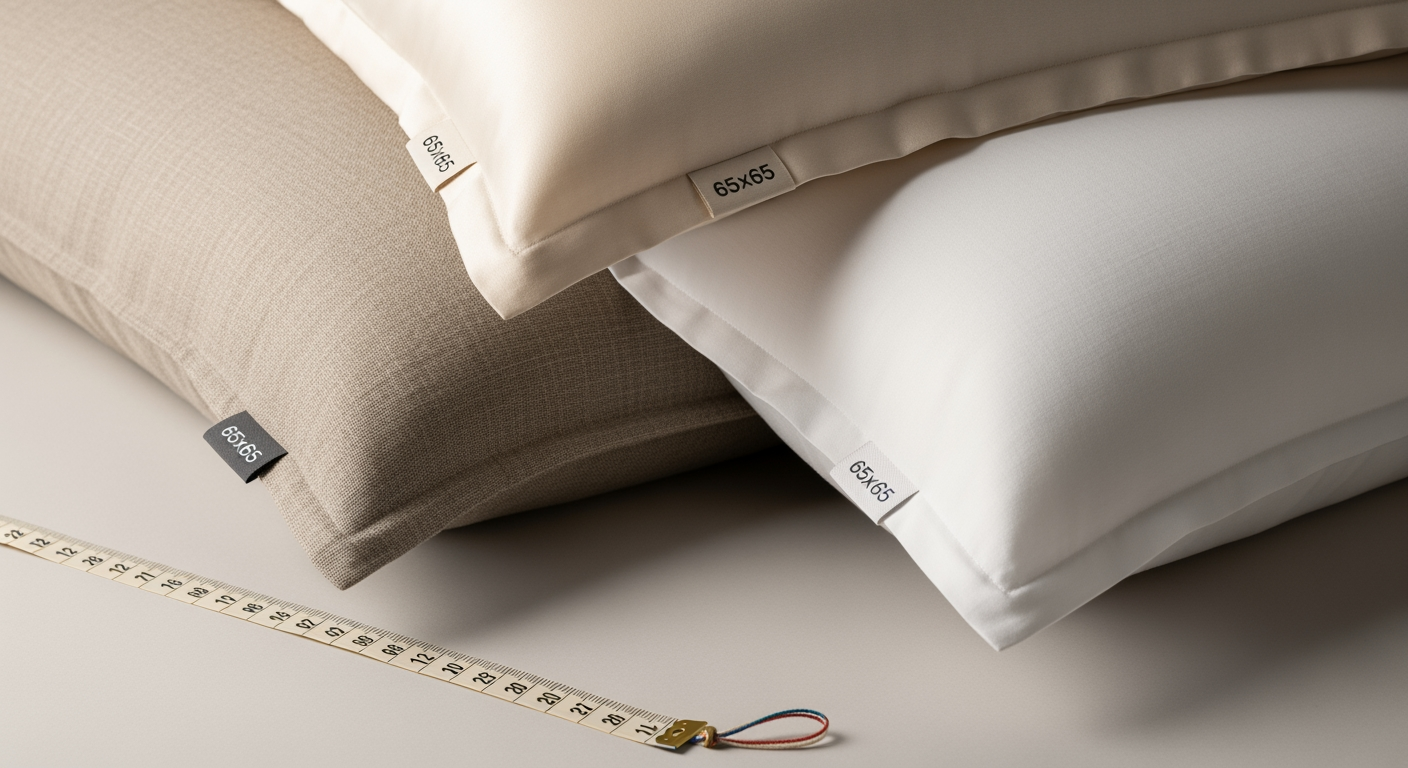 Quelle taie d’oreiller 65×65 choisir sans se tromper