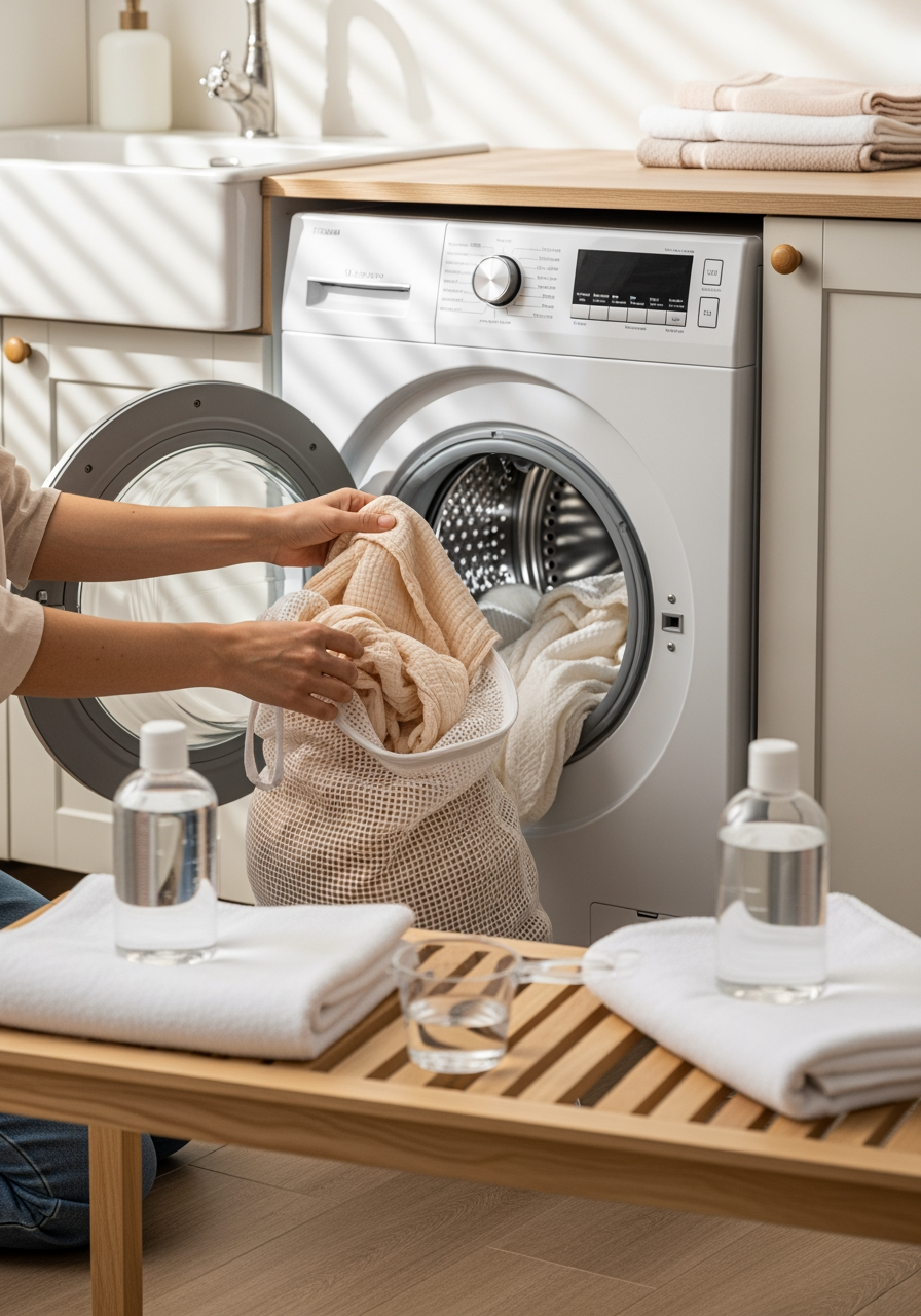 Comment laver la gaze de coton sans rétrécissement